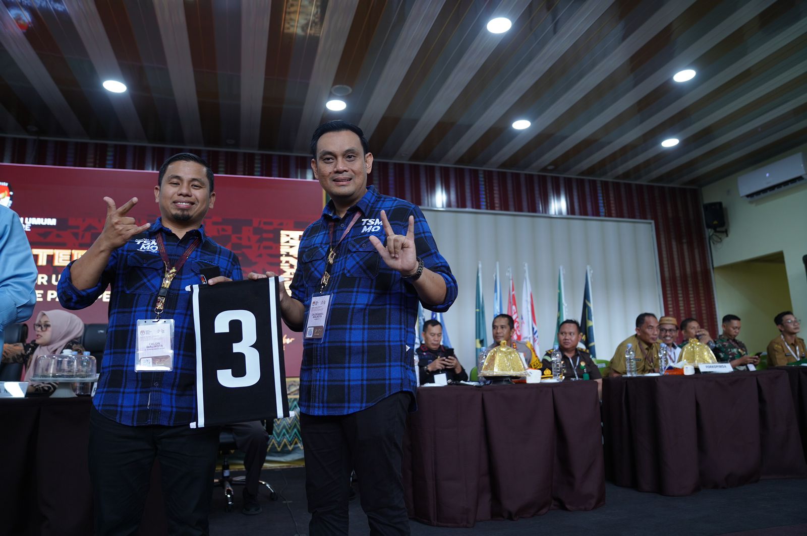 Pasangan calon Wali Kota dan Wakil Wali Kota Parepare, Tasming Hamid dan Hermanto (TSM-MO), resmi mendapatkan nomor urut 3 dalam Pilkada Parepare 2024.