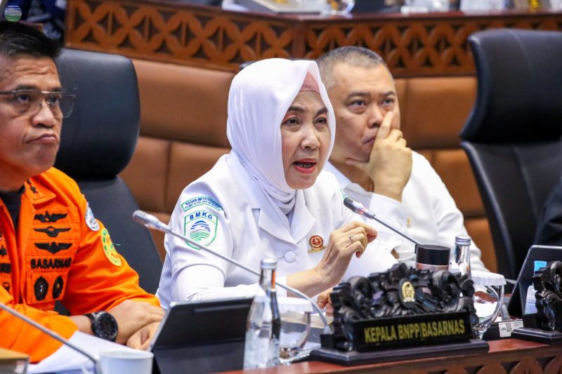 Kepala BMKG, Dwikorita Karnawati 