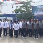 Kesyahbandaran dan otoritas Pelabuhan (KSOP) Parepare, Sulawesi selatan membuka posko angkutan laut Natal 2024 dan Tahun Baru 2025 (Nataru) di kawasan Pelabuhan Nusantar Parepare, Sulawesi selatan. 