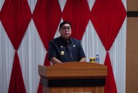 Penjabat (Pj) Wali Kota Parepare, Sulawesi selatan, Abdul Hayat Gani, saat memberikan sambutan di salah satu kegiatan