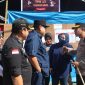 Kapolres Parepare, bersama unsur Forum Koordinasi Pimpinan Daerah (Forkopimda) TNI di Parepare, Sulawesi selatan, melakukan peninjauan langsung ke sejumlah Tempat Pemungutan Suara (TPS)
