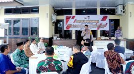 Polres Parepare, Sulawesi selatan, melaksanakan Coffee Morning dalam rangka Cooling System.