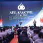 Kapolri Jenderal Polisi Drs. Listyo Sigit Prabowo melaporkan hasil kerja desk penanganan judi online (judol) dan Narkoba kepada Presiden Prabowo Subianto, dalam apel Kasatwil di Akpol Semarang, Jawa Tengah. 