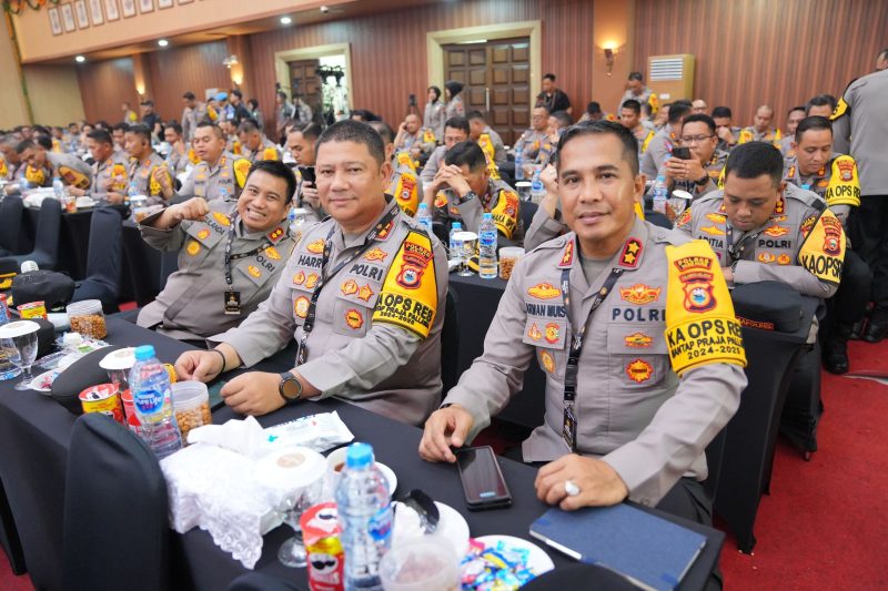 Kepala Kepolisian Resor Parepare Polda Sulsel AKBP Arman Muis, menghadiri Apel Kasatwil Polri yang diselenggarakan di Akademi Kepolisian (Akpol) Semarang, Jawa Tengah.