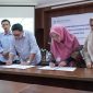 Penjabat (Pj) Wali Kota Parepare, Abdul Hayat Gani, menandatangani Rencana Kerja dengan BPJS Kesehatan untuk mendukung tercapainya Universal Health Coverage (UHC) pada tahun 2025.