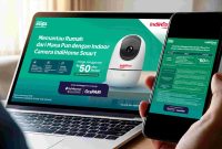 Telkomsel Hadirkan IndiHome SMART Camera_3-4: Pelanggan dapat berlangganan layanan IndiHome SMART camera melalui aplikasi MyTelkomsel atau mengunjungi GraPARI terdekat, serta mendapatkan garansi perangkat selama masa langganan.