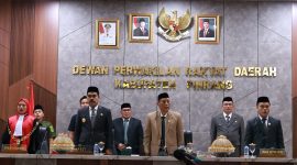 Pj Bupati Pinrang Hadiri Sumpah Jabatan Wakil Ketua DPRD Pinrang, Sulawesi selatan