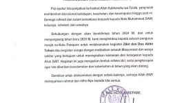 Surat imbauan Pemkot Parepare