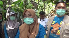 Kadis PKP kota Parepare, Wildana saat diwawancarai 