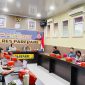 Suasana kegiatan Forum Keselamatan Lalu Lintas (FKLL) wilayah Kota Parepare, Mapolres Parepare. Kamis, 30 Januari 2025 