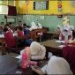 Suasana belajar mengajar di salah satu SD Negeri di kota Parepare, saat ini masih belum melaksanakan program Makan Bergizi Gratis 