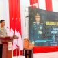 Kapolda Sulawesi selatan, Irjen Pol. Drs. Yudhiawan, memberikan sambutan saat melakukan Kunker di Mapolres Parepare, 8 Januari 2025