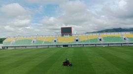 Kondisi lapangan stadion GBH Parepare saat ini