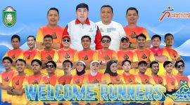 Parepare Run Club (PRC)  bersama dengan Penjabat walikota Parepare Abdul Hayat Gani dan Kadisporapar Parepare Iskandar Nusu