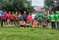 Foto bersama saat pelepasan tim Persipare Parepare menuju liga 4 Regional Sulsel