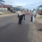 Jasa Raharja Cabang Parepare melalui Petugas Samsat Sidrap Aruji Pammula  melakukan survey bersama dengan Satuan Lalu Lintas Polres Sidrap, atas kejadian laka lantas
