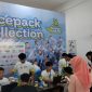 Suasana pengambilan racepack di sekretariat PLR