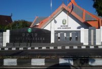 Suasana bagian depan kantor DPRD Parepare