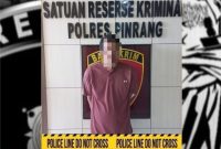 Pelaku utama pencurian di SPBU Massila, Kabupaten Pinrang, Sulsel, bernama Efendi (40)