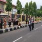Suasana Apel Gelar Pasukan di Mapolres Parepare dalam rangka Operasi Keselamatan Pallawa 2025