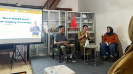 Bincang santai yang digelar Badan Pengurus Daerah Himpunan Pengusaha Muda Indonesia (BPD HIPMI) Sulawesi Selatan (Sulsel), Bumi Lestari, dan Dompet Dhuafa Sulsel 