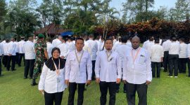 Wali Kota Parepare, Tasming Hamid (TSM), masih menunjukkan semangat tinggi mengikuti rangkaian kegiatan Retreat di Akademi Militer (Akmil) Magelang, Jawa Tengah