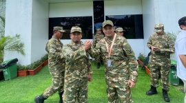 Wali Kota Parepare, Sulawesi selatan (Sulsel) Tasming Hamid, bersama Wakil Wali Kota Parepare, Hermanto, mengikuti retret kepemimpinan di Akademi Militer (Akmil), Magelang, Jawa Tengah (Jateng).