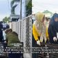 Suasana kerja bakti jajaran RSUD Andi Makkasau kota Parepare, dalam rangka menyambut HUT ke-65 Parepare