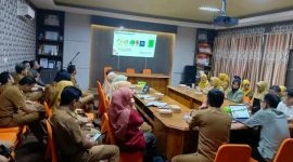 Suasana Forum Konsultasi Publik Kajian Lingkungan Hidup Strategis Rencana Pembangunan Jangka Menengah Daerah (KLHS RPJMD) Kota Parepare 2025-2029. yang digelar Bappeda kota Parepare