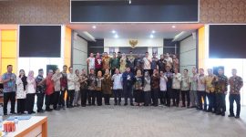 Penjabat Wali Kota Parepare, Sulawesi selatan (Sulsel) Abdul Hayat Gani pamit kepada jajaran Pemerintah Kota Parepare