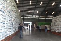 Suasana pergudangan milik Bulog cabang Parepare