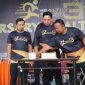 Penjabat (Pj) Wali Kota Parepare, Sulawesi selatan (Sulsel) Abdul Hayat Gani menghadiri peringatan hari ulang tahun (HUT) ke-3 Komunitas Jogging Healthy All Day