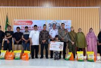 tebar paket sambut Ramadhan dari Lazismu 