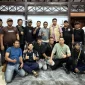Suasana lomba domino bersama awak media meriahkan Hari Pers Nasional (HPN) bersama Pemkot Parepare
