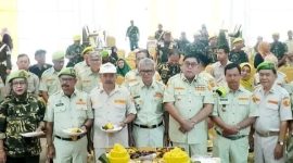 Pj. Wali Kota Parepare, Sulawesi selatan (Sulsel) Abdul Hayat menghadiri HUT ke-44 Pemuda Panca Marga (PPM).