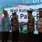 Penjabat (Pj) Wali Kota Batu, Jawa Timur (Jatim), Aries Agung Paewai, menerima kunjungan Pemerintah Kota Parepare, Sulawesi selatan (Sulsel) di Graha Pancasila, Kota Batu