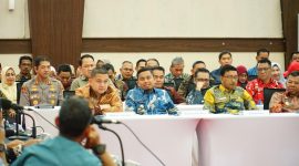 Wali Kota Parepare, Tasming Hamid menghadiri kegiatan High Level Meeting Tim Pengendalian Inflasi Daerah (TPID) di Kantor Gubernur Sulawesi Selatan, Makassar,
