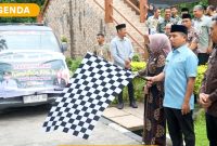Pemerintah Kota Parepare menggelar Pasar Murah Ramadan 1446 Hijriah, yang secara resmi dilepas oleh Wali Kota Parepare, Tasming Hamid, di Kebun Raya Jompie