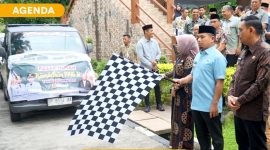 Pemerintah Kota Parepare menggelar Pasar Murah Ramadan 1446 Hijriah, yang secara resmi dilepas oleh Wali Kota Parepare, Tasming Hamid, di Kebun Raya Jompie