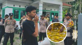 Aktivis Mahasiswa di kabupaten Pinrang, Sulsel, Bilgets mendesak kepada pihak terkait agar persoalan minyak kita yang diduga dioplos segera ditindak lanjuti 