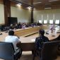 Wali Kota Parepare, Sulawesi selatan (Sulsel) Tasming Hamid, menerima audiensi dari perwakilan unit kerja vertikal Kementerian Keuangan yang beroperasi di Kota Parepare, di Kantor Wali Kota Parepare, Sulsel