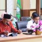 Wali Kota Parepare, Sulawesi selatan (Sulsel) Tasming Hamid, memimpin rapat bersama jajaran Satuan Kerja Perangkat Daerah (SKPD) di lingkungan Pemerintah Kota Parepare, Sulsel didamingi wakilnya
