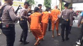 Komplotan pencurian motor antar dareah, beraksi di kota Parepare, Sulawesi selatan, berhasil diringkus oleh aparat polisi