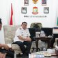 Wali Kota Makassar, Munafri Arifuddin menerima kunjungan Deputy Head of Mission of The Kingdom of The Netherlands in Indonesia, Adriaan Palm, di Balai Kota Makassar, Rabu, 23 April 2025.