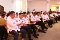 Direktur Perusahaan Umum Daerah Air Minum (PAM) Tirta Karajae Kota Parepare, Andi Firdaus Djollong menghadiri pertemuan antara Pemerintah Kota Parepare dengan Universitas Hasanuddin (Unhas) di Auditorium BJ Habibie