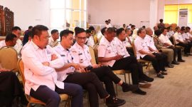 Direktur Perusahaan Umum Daerah Air Minum (PAM) Tirta Karajae Kota Parepare, Andi Firdaus Djollong menghadiri pertemuan antara Pemerintah Kota Parepare dengan Universitas Hasanuddin (Unhas) di Auditorium BJ Habibie