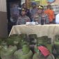 Kapolsek Ujung Polres Parepare menggelar pres rilis terkait dengan kasus pencurian tabung gas elpiji 3 killogram 