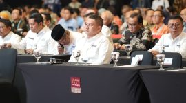 Wali Kota Makassar, Sulawesi selatan, Munafri Arifuddin, turut menghadiri gala Musyawarah Nasional (Munas) VII Asosiasi Pemerintah Kota Seluruh Indonesia (APEKSI) 2025.