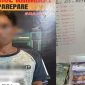 Tampan terduga pelaku judi online yang diblur saat ini ditahan di Mapolres Parepare
