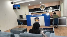 Pelayanan di kantor Imigrasi kelas II TPI Parepare, Sulawesi selatan